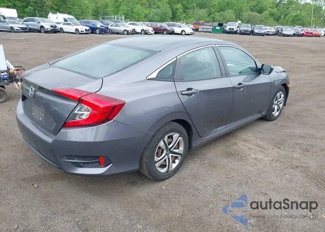2017 Honda Civic Lx from USA, damaged, VIN 19XFC2F50HE229443
